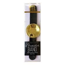 Braider Band Gel Pot Gold Black Band
