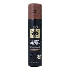 Ebin Tinted Lace Melt Spray (3.38 oz) Dark Brown, Color: Dark Brown