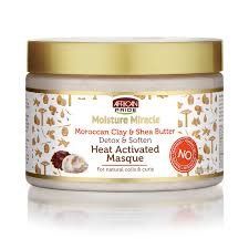 Moisture Miracle Moroccan Clay & Shea Butter Heat Activated Masque (12 oz)