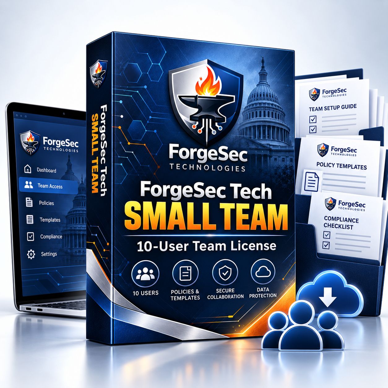 Forge Sec Tech Small Team 10-User Team License