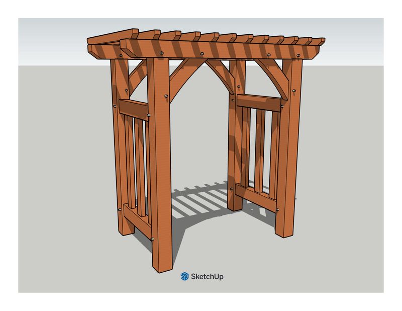 Timber Frame Arbor