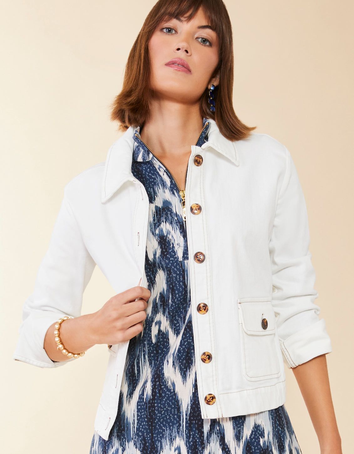 ADLER JACKET WHITE