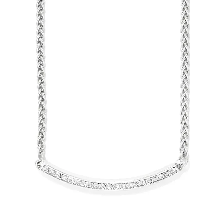 MERIDIAN GEO SIL BAR NECKLACE