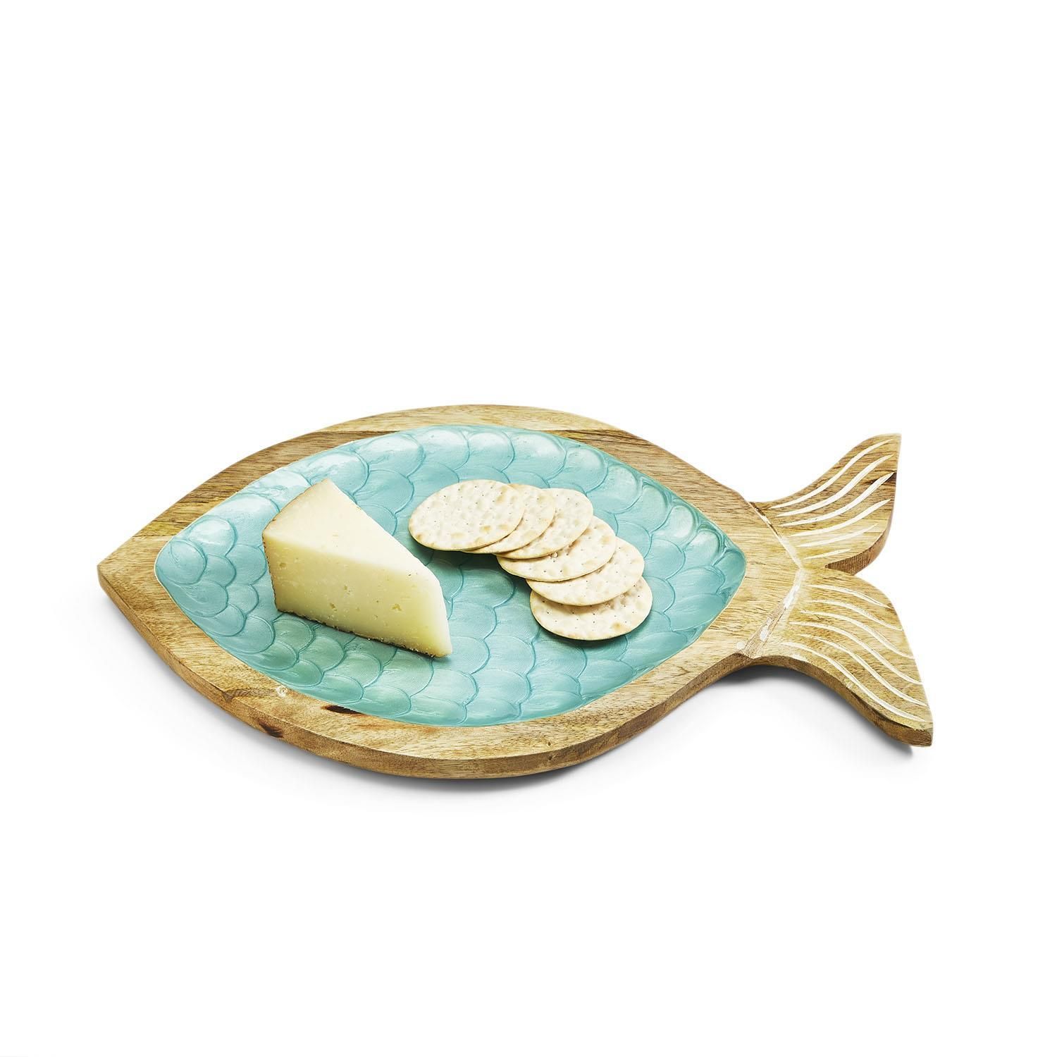 SHMMER SCALE FISH TRAY