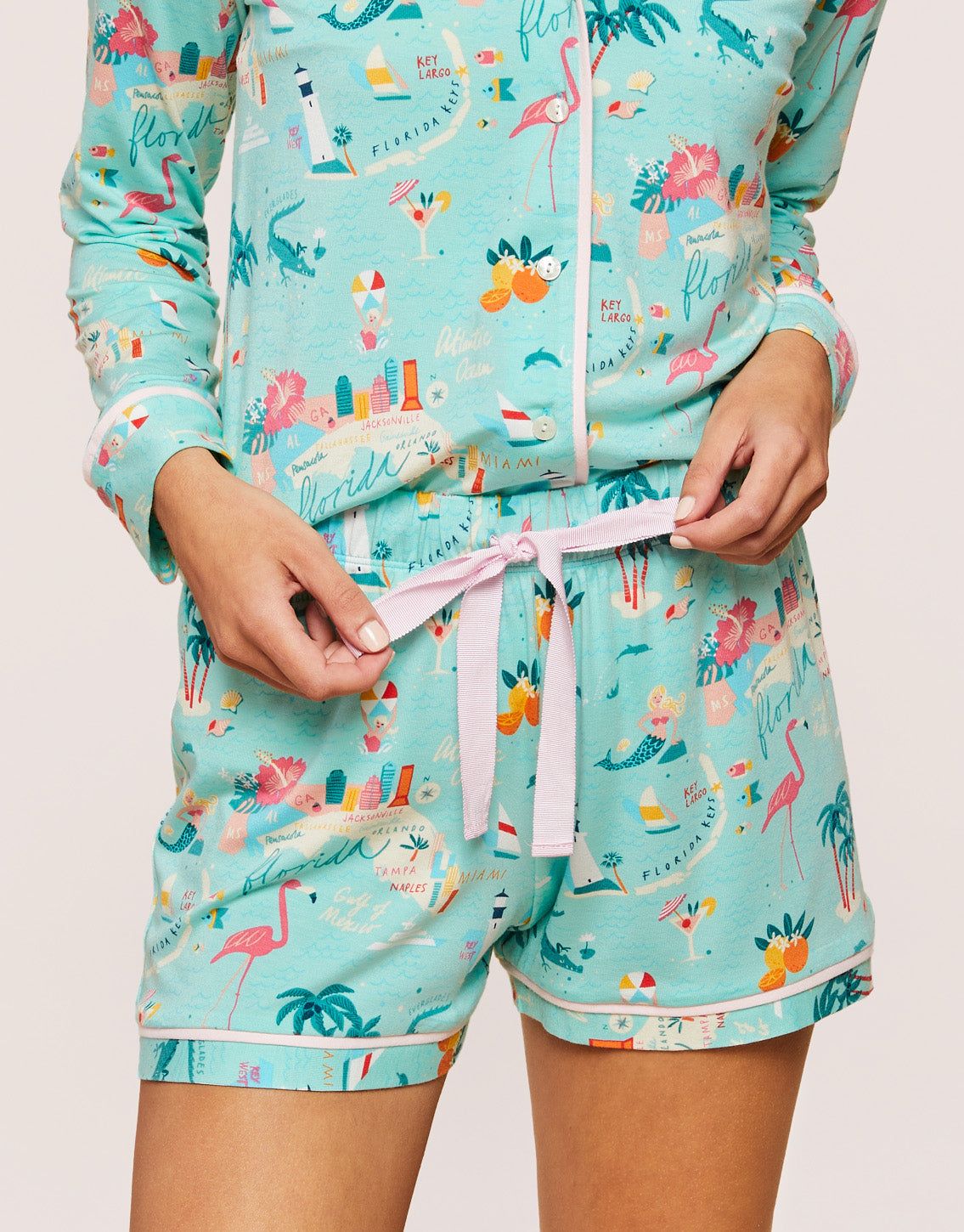 FL PAJAMA SHORT, Size: M