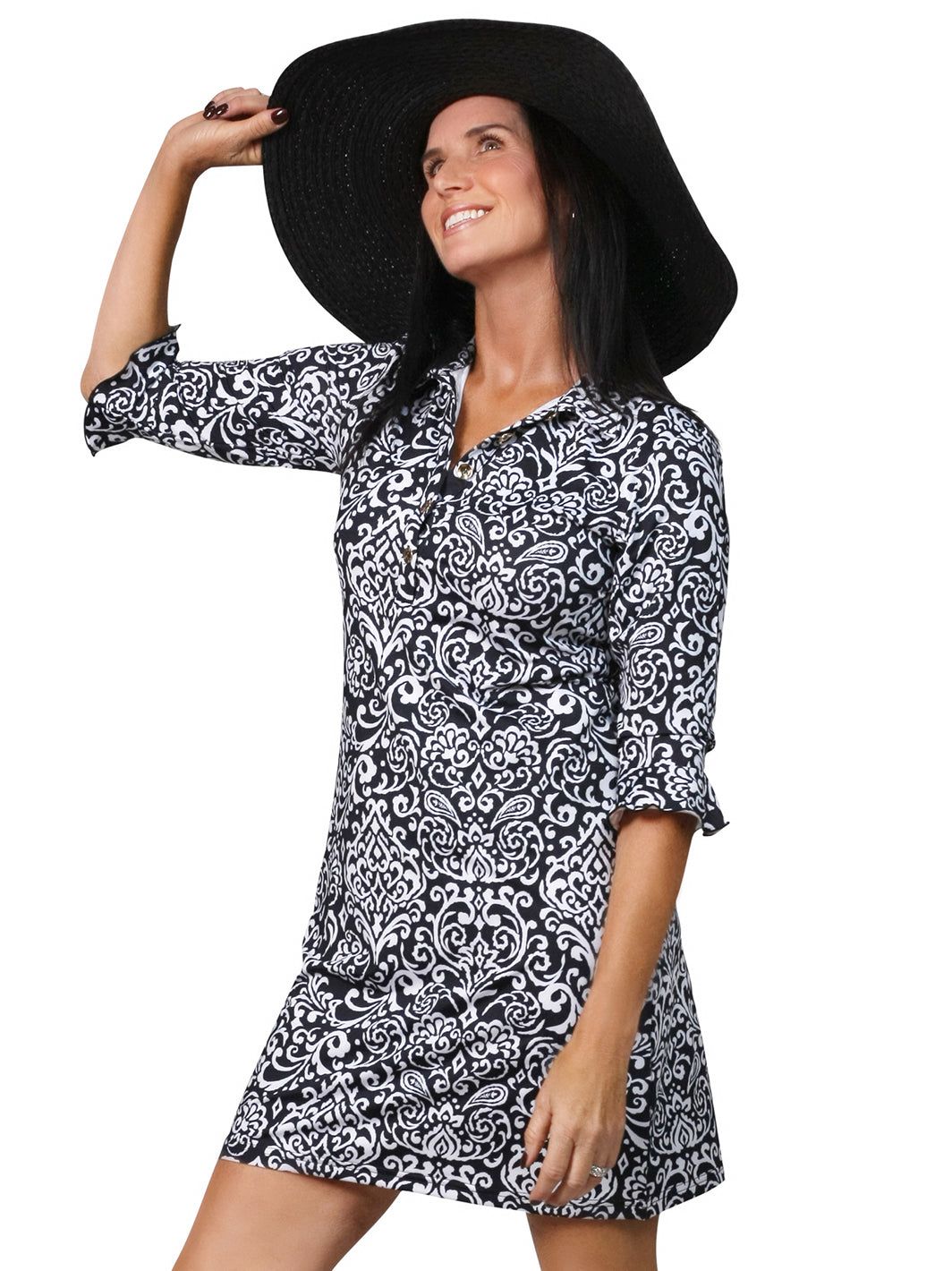 MARIN POLO DRESS, Colour: BILLIE, Size: XS