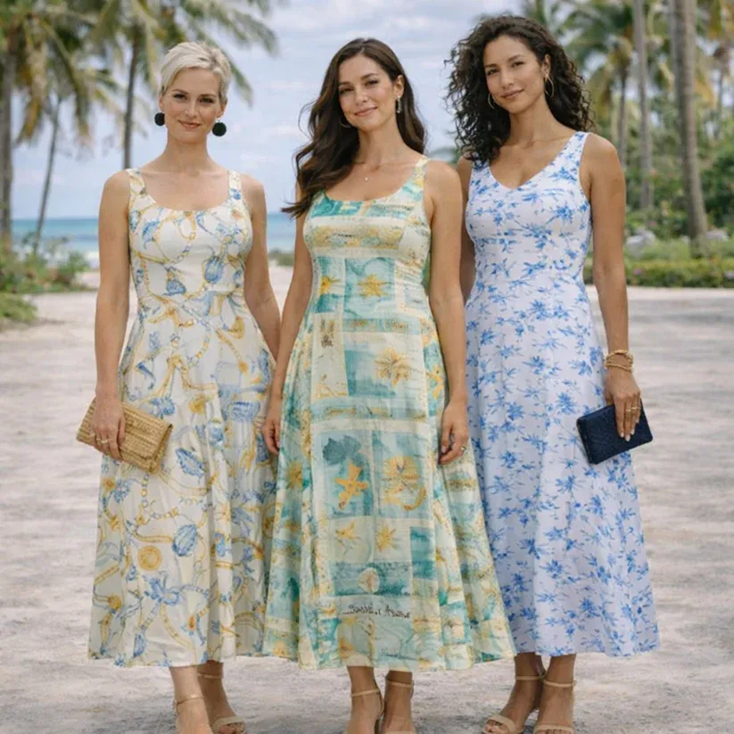 JANNA SLEEVELESS MIDI DRESS