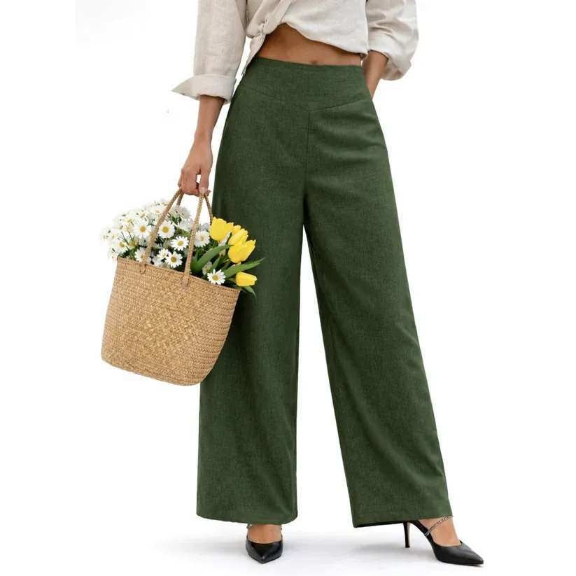 RACHEL LINEN PANTS