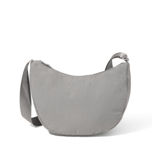 SWIFT CRESCENT CROSSBODY, Colour: B-LITE SILVER SAND