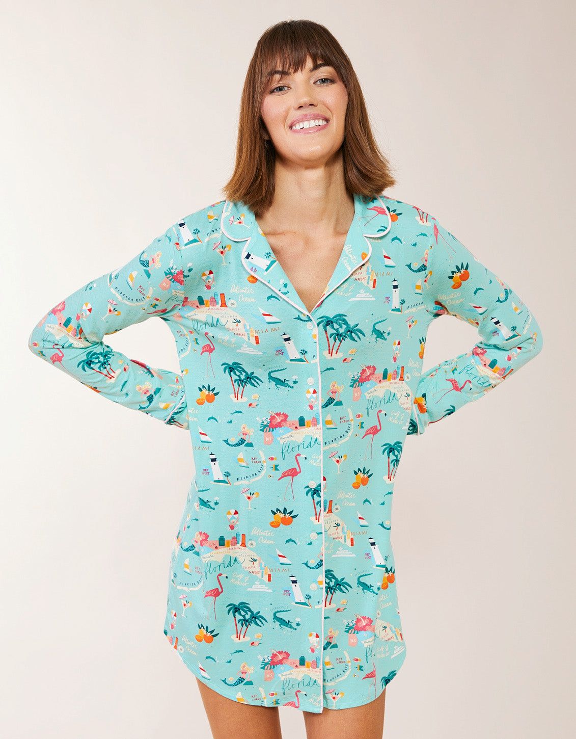 FL SLEEP SHIRT, Attribute: FL, Size: L