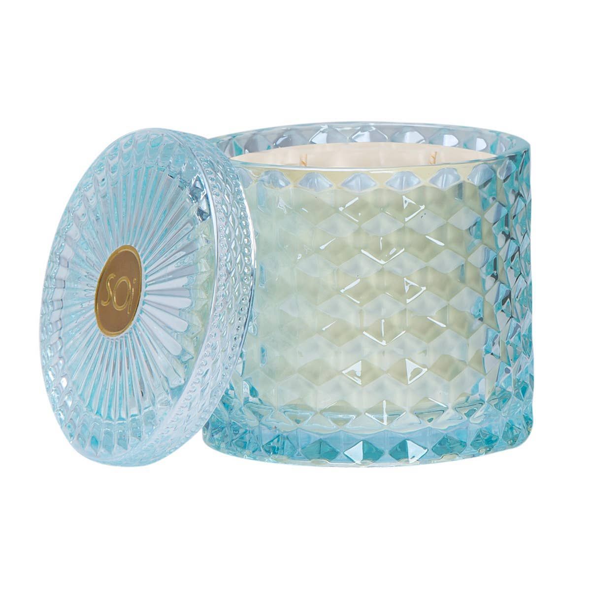 Tropical Breeze 15oz Shimmer Candle 2 wick