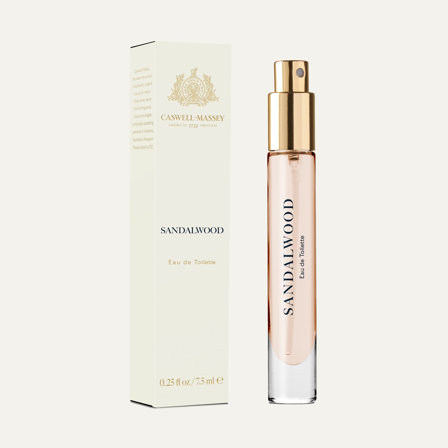 Sandalwood Eau de Toilette, Earthy, Cedar, Musk, 7.5mL