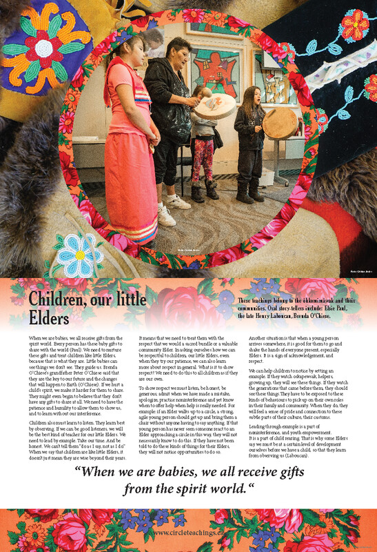 Children, our Little Elders Poster