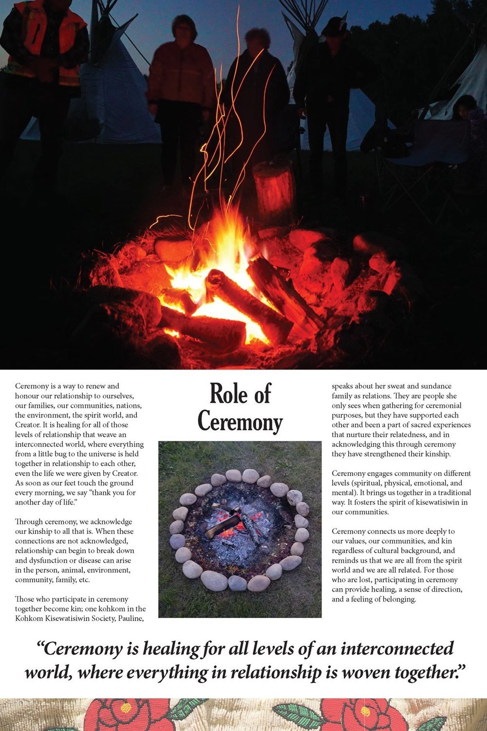 Role of Ceremony Poster