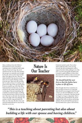 Nature is our Teacher Poster