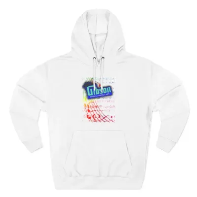 Gibson Retro Wave Hoodie — Vintage Neon Logo Streetwear Gibson Retro Wave Hoodie — Vintage Neon Logo Streetwear