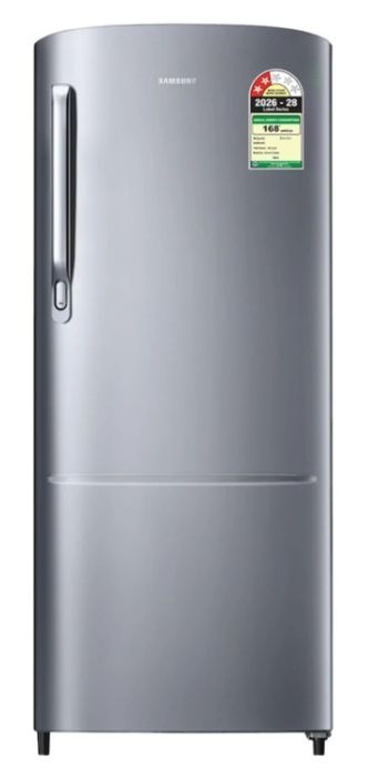 Samsung 183 L Direct Cool Single Door 2 Star Refrigerator (Elegant Inox)