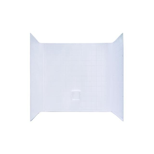 27x54 1 Pc. ABS Tub Surroud, Color: White