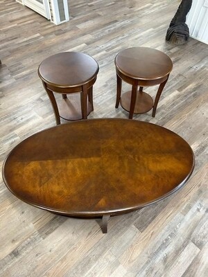 3PC Coffee table and end table