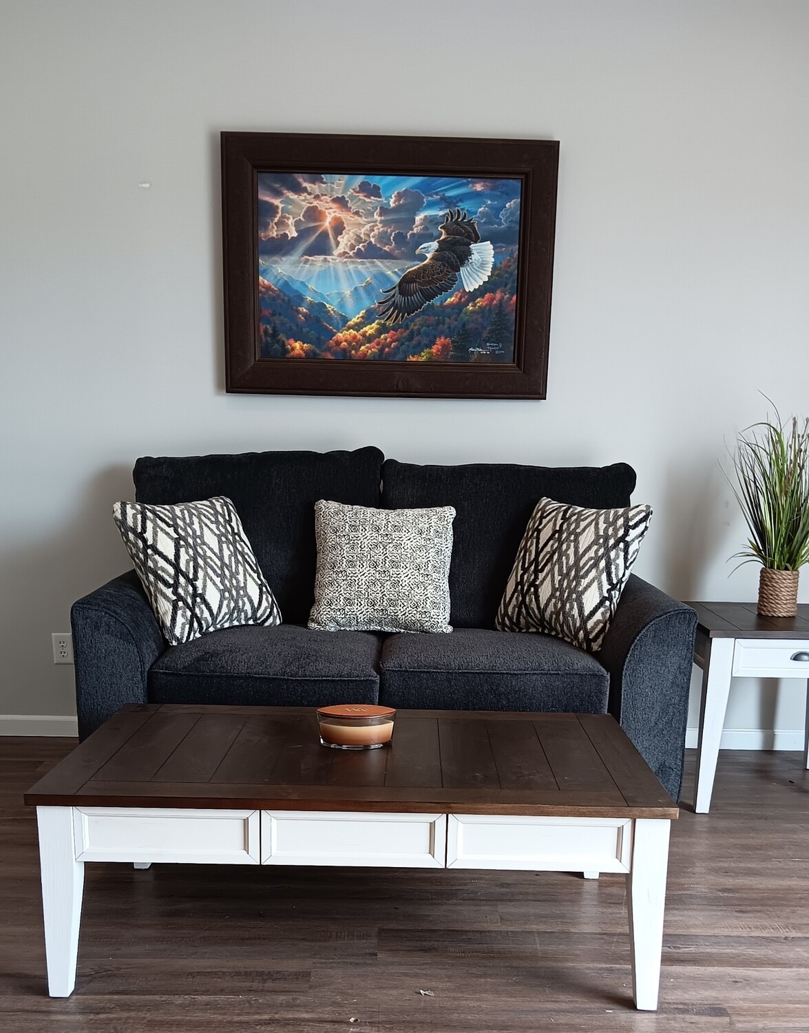 Twilight Destiny Coal Loveseat