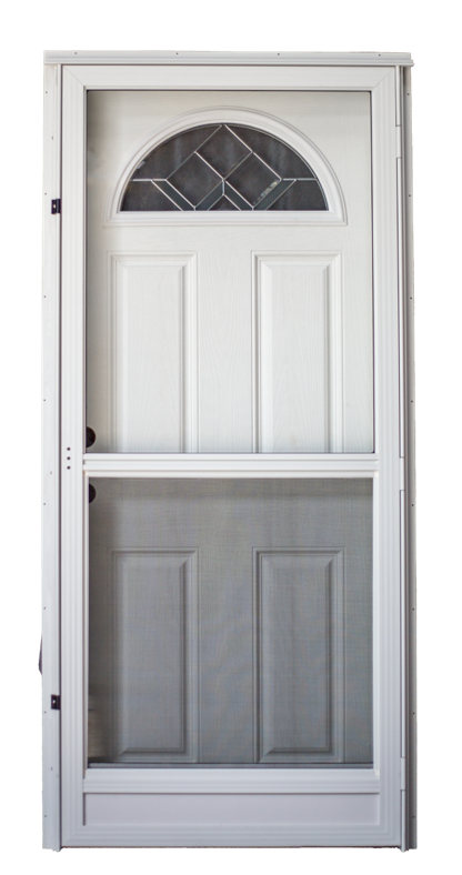 Steel Combo Door Decorative Sunburst