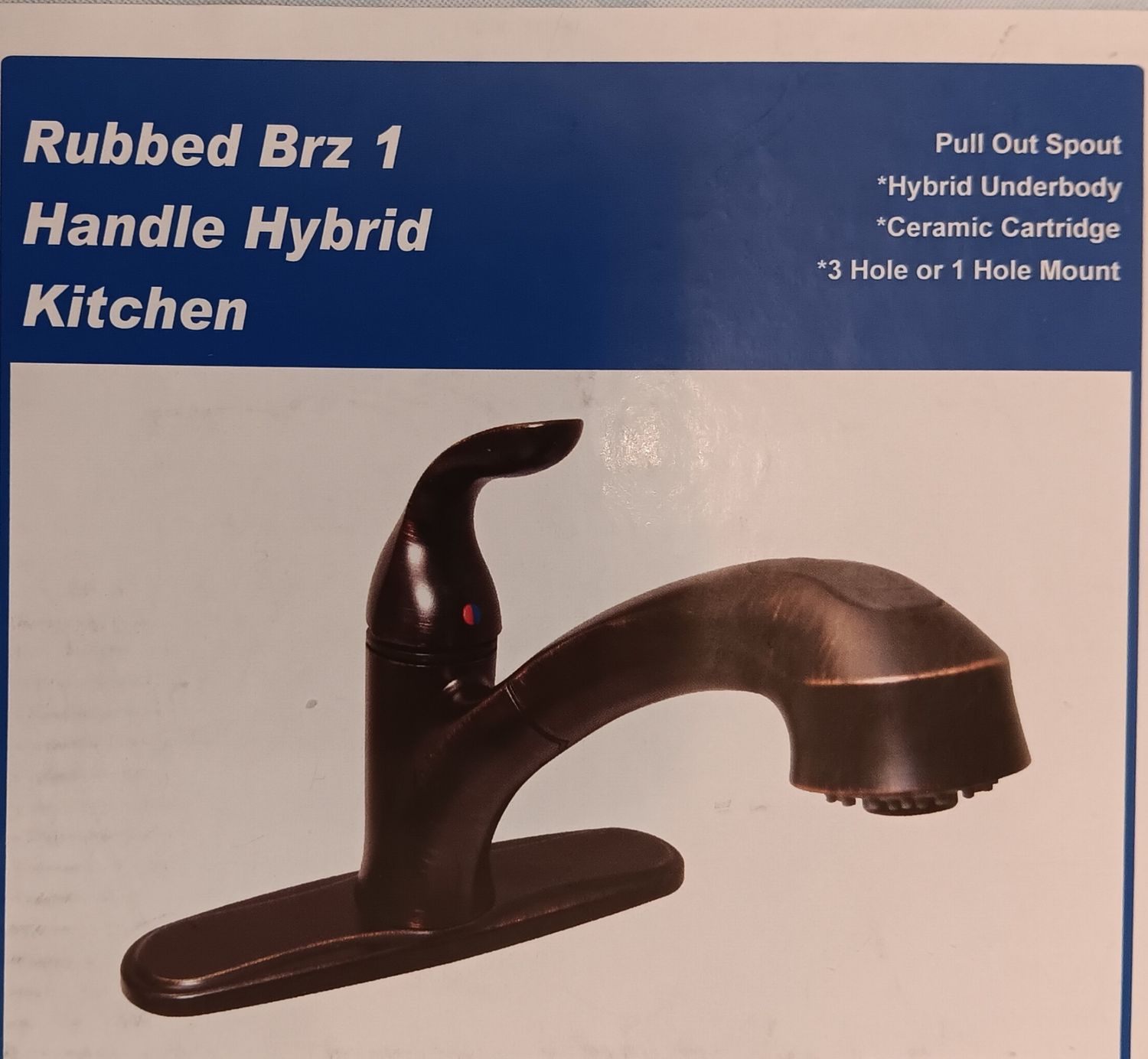Pullout Kitchen Faucet Oil Rubbed Bronze
