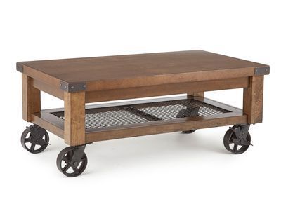 Hailee Cocktail Table W/ Caster