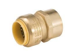 3/4"x3/4" Brass Push-Fit Female