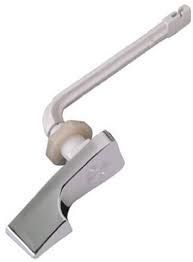 Toilet Lever Plastic Chrome