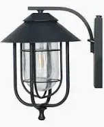 Black Wall Lantern