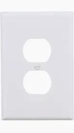 White Outlet Cover