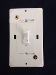 Self-Contained Light Switch - Tabs on Side
