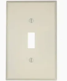 LIGHT SWITCH COVER -Almond