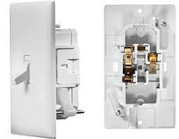Self-Contained Light Switch Plate