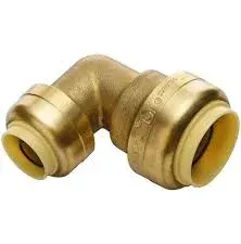 3/4"x1/2" Elbow Push-Fit