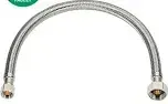 3/8 x 1/2 Metal Braided Supply Line