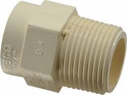 3/4 CPVC Male Adapter 3/4 CPVC Male Adapter