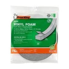 Vinyl Foam Weatherseal