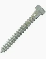 Hex Head Zinc Plated Screws 50pk