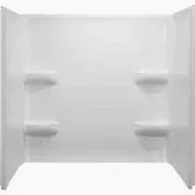 42x54 Lyons Shower Surround White 42x54 Lyons Shower Surround White