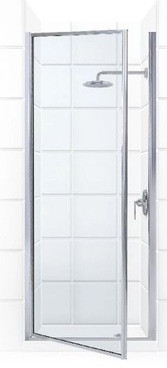 32 32" Shower Door - Chrome/Clear