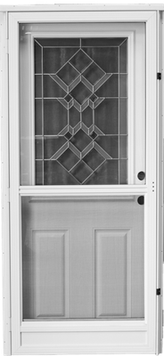 Combo Door Half Decorative
