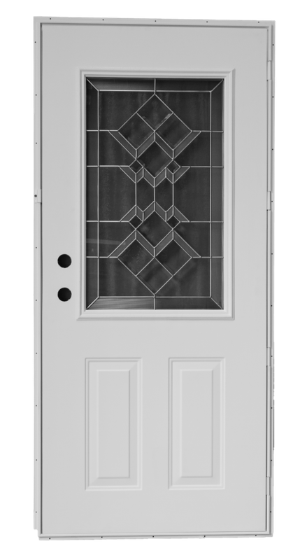 Steel Outswing Half Decorative