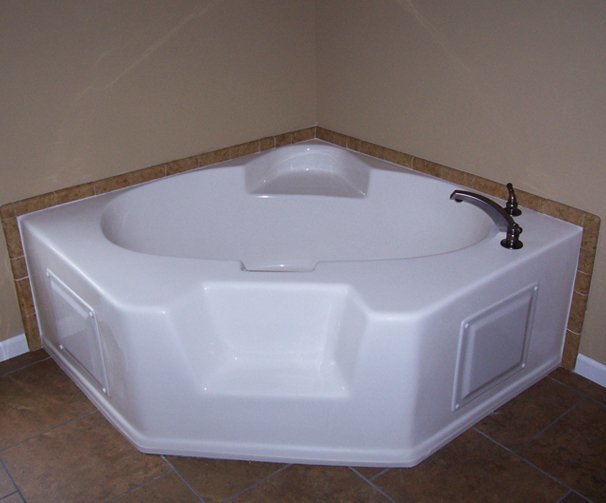 54x54 Tall Corner Garden Tub