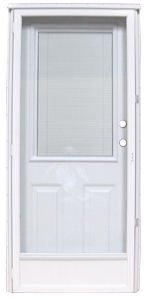 Steel Combo Door Half Mini Blind