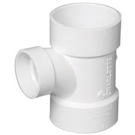 3" Short Tee PVC
