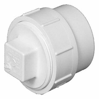 3" Pvc Clean Out cap with Plug