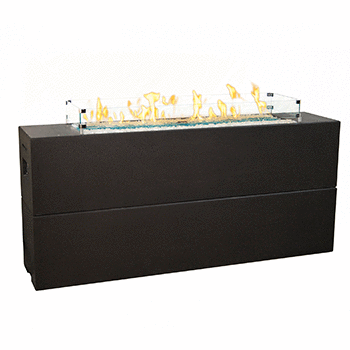 Milan Tall Linear Firetable