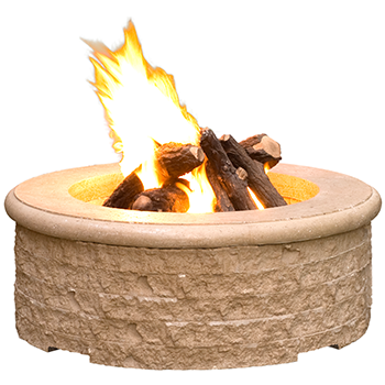 Chisled Fire Pit