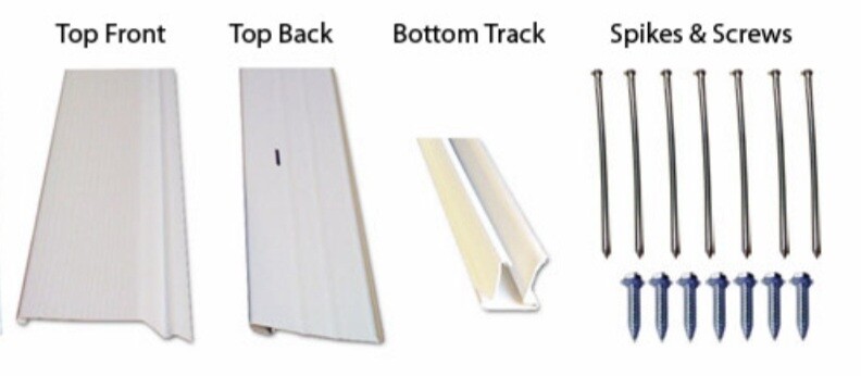 Vinyl Trim Kit Vinyl Trim Kit, Style: Dover White